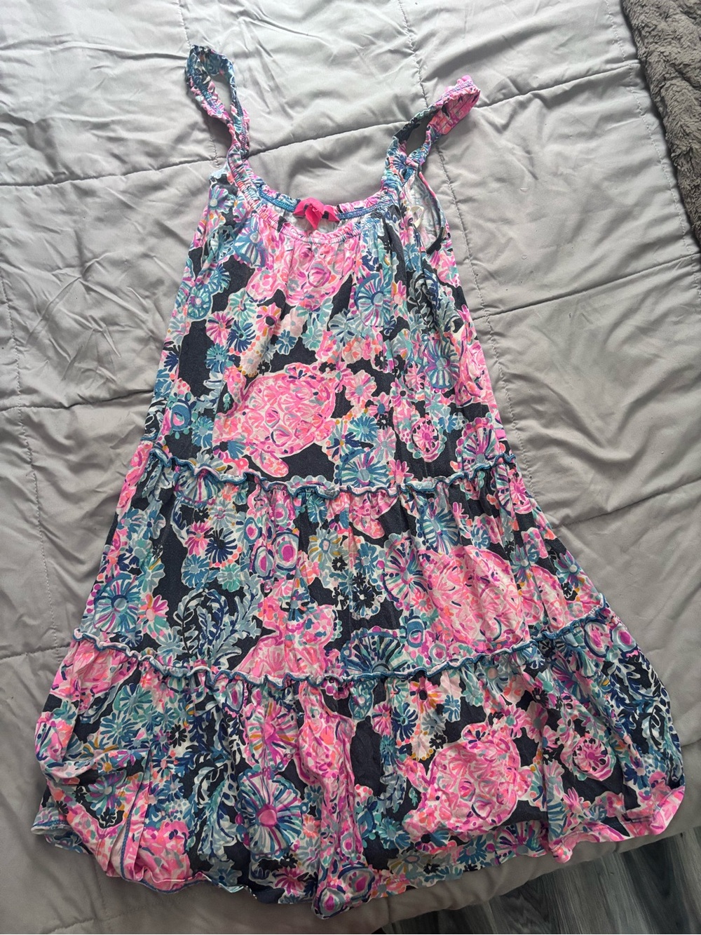 Lilly Pulitzer Dress with Turtle Print
